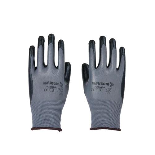Mallcom Seamless Polyester Safety Gloves P35NBA 9_1