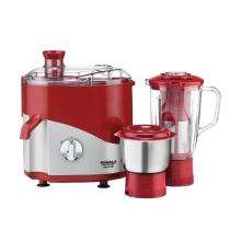 MAHARAJA Mixer Grinder 550 W 2 Jar Red and Grey_0