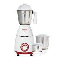 MAHARAJA Mixer Grinder 750 W 3 Jar White and Red_0