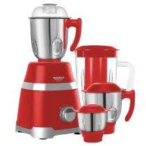 MAHARAJA Mixer Grinder 800 W 4 Jar Red and Silver_0