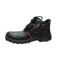 Super Anchor SA22000 Real Leather Steel Toe Safety Shoes Black_0