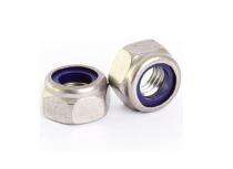 R V M12 Nylock Nut SS 202 DIN 982 Polished_0
