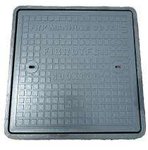 Fibrotech Garden Chamber Manhole Cover FRP Painted 600 x 600 mm_0