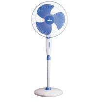 Metro PF01 400 mm Blue and White Pedestal Fan_0