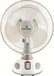 ELECSSOL DS-9W 300 mm 3 Blades White Table Fan_0
