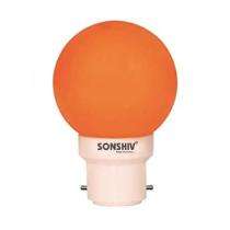 Sonshiv 0.5 W Orange B22 1 piece 500 h LED Bulbs_0