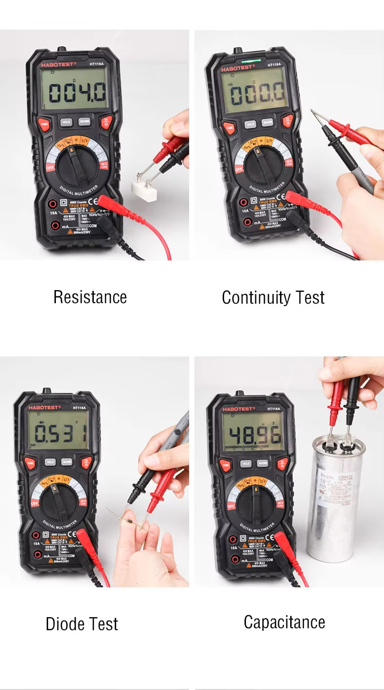 HABOTEST HT118A Multimeter LCD_4