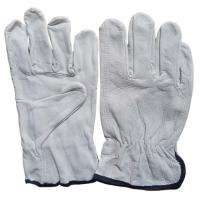 HIH Chrome Leather 10 inch Welding Hand Glove_0