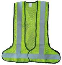 SAFETY FRST Polyester Safety Jackets L Reflective Green_0