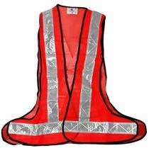 SAFETY FRST Polyester Safety Jackets XXL Reflective Orange_0