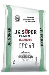 JK Cement OPC 43 Grade Cement 50 kg_0