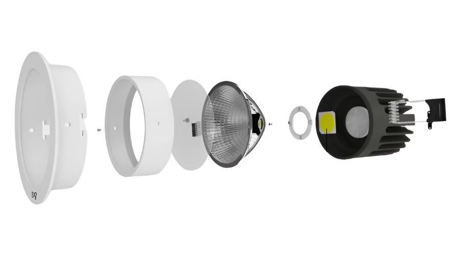 Be Electronics BEE/COB/03 3 W LED COB Light 300 Lumen Natural White_1