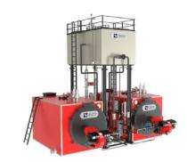 Forbes Marshall 6000 - 25000 kg/hr Duplex Boiler E-003 10.55 kg/cm2_0