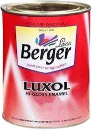 Berger Soft Sheen Oil Based Black Enamel Paints High Glossy_0