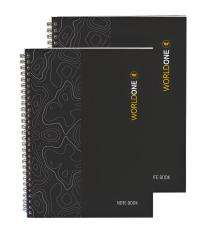 WORLDONE Spiral Notebooks 28 x 21.4 x 1 mm_0