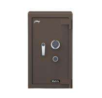 Godrej Mild Steel Electronic and Key Lock Safety Lockers 94 L Matrix 3016 EL + KL_0