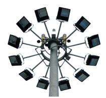 Mild Steel 30 m 5 mm Lighting Masts_0