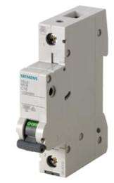 SIEMENS 5SL6105-7RC Single Pole 0.5 A C Curve MCB_0