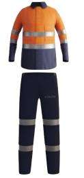 Raychem Full Sleeves Para Aramid Safety Suit_0