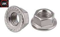 UMK Mild Steel Flange Nuts M10_0