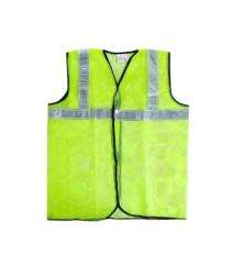 Polyester Safety Jackets L Reflective Green_0