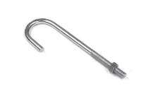 M5 Mild Steel Foundation Bolts J 100 mm_0