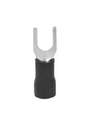 Insulated Fork Type Lugs Copper 10 sqmm Black_0