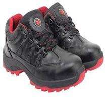 Hillson Swag 1903 Leather Steel Toe Safety Shoes Black and Red_0