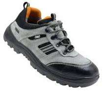 Allen Cooper Ac1156 Leather Steel Toe Safety Shoes Black and Grey_0