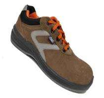 Allen Cooper Ac1580 Leather Composite toe Safety Shoes Brown_0