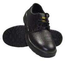 Liberty F34 Leather Likely steel Safety Shoes Black_0