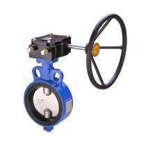 N Flow 8 inch Manual CI Butterfly Valves Wafer PN 10_0