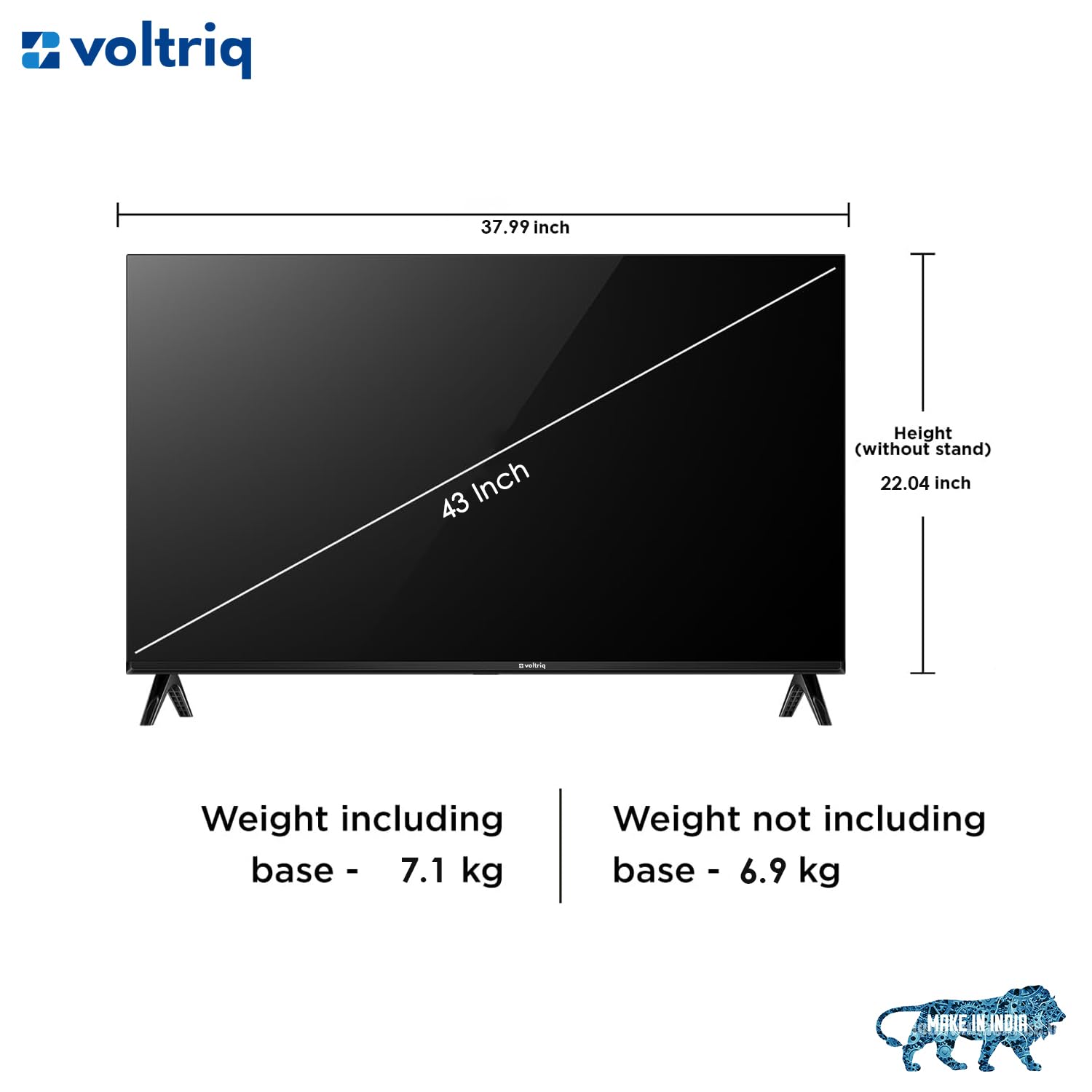 Voltriq 43 inch Full HD LED Android Smart TV_4