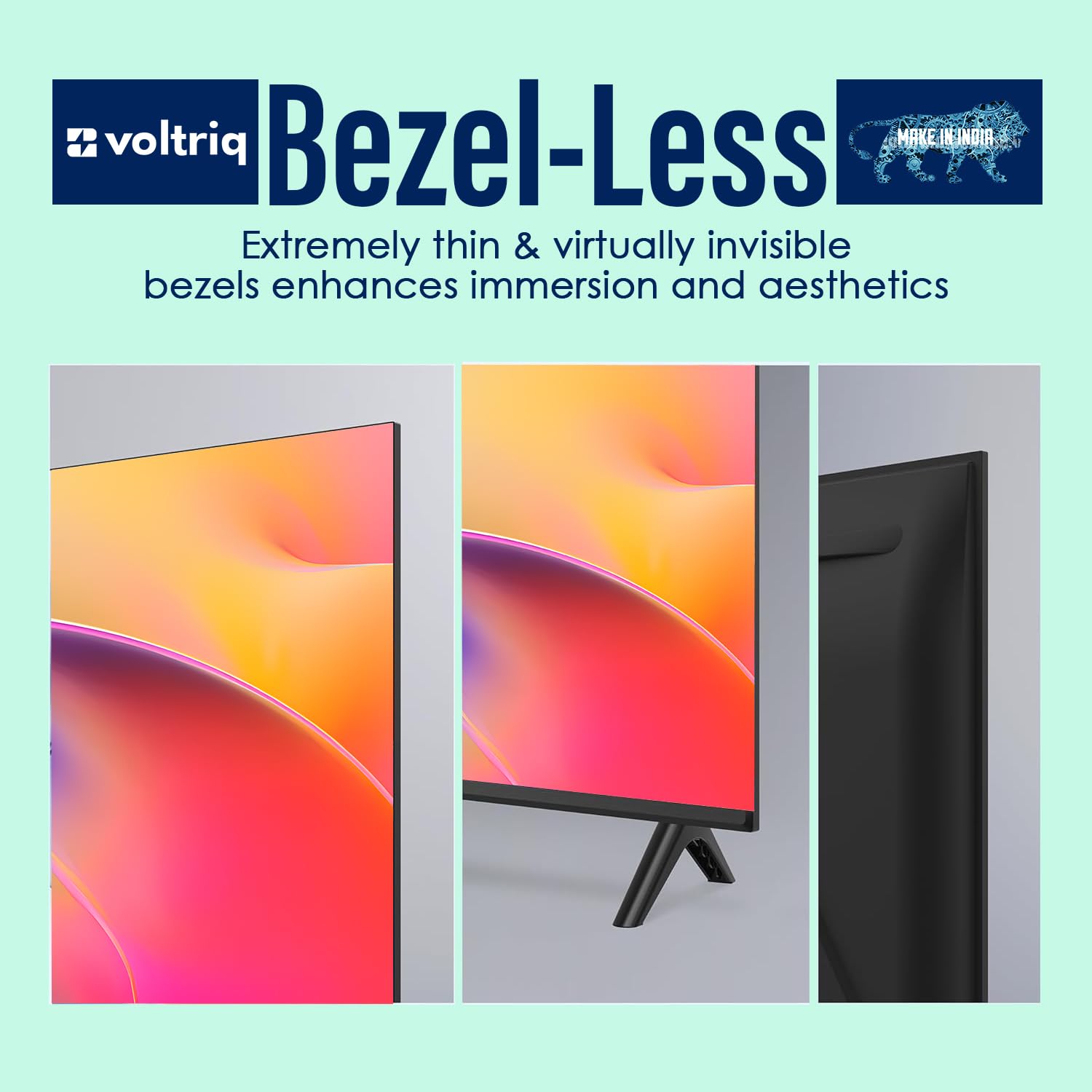 Voltriq 43 inch 4K Ultra HD LED Android Smart TV_3