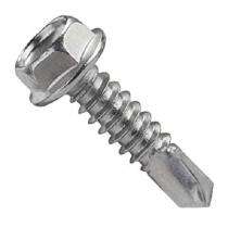 SHARK Hex Head Self Drilling Screw Stainless Steel Plain_0