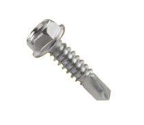 SHARK Hex Head Self Drilling Screw Carbon Steel Plain_0