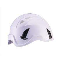 Udyogi ABS White Air Ventilated Safety Helmets Lighton M_0