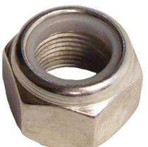 Caidico 7 mm Nylock Nut 4.6 EN8 Polished_0