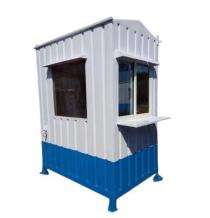 Gurukrupa Galvanized Iron 9 ft Portable Security Cabin_0