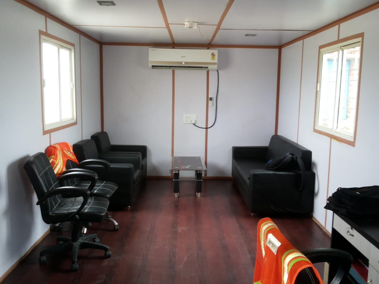 Ground Prefabricated Site Office_1