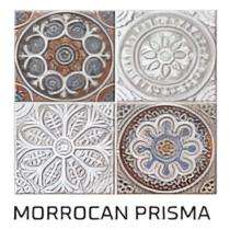 KAG Athangudi 300 x 300 mm Morrocan Prisma Matt Ceramic Tile_0