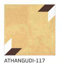KAG Athangudi 300 x 300 mm 117 Cream Matt Ceramic Tile_0