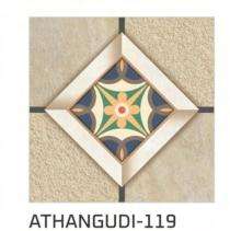 KAG Athangudi 300 x 300 mm 119 Off White Matt Ceramic Tile_0