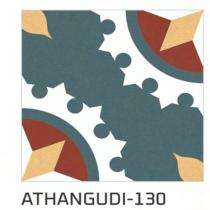 KAG Athangudi 300 x 300 mm 130 Grey Matt Ceramic Tile_0