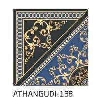 KAG Athangudi 300 x 300 mm 138 Multicolour Matt Ceramic Tile_0
