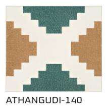 KAG Athangudi 300 x 300 mm 140 White Matt Ceramic Tile_0