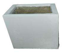 Fibrotech FRP Tall Planter White_0