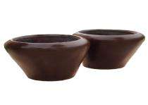 Fibrotech FRP Medium Planter Brown_0
