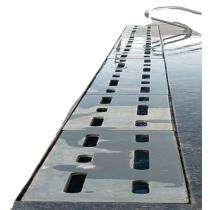 Fibrotech 20 mm FRP Gratings 1220 x 3660 mm Painted_0