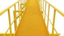 Fibrotech 38 mm FRP Gratings 1220 x 4000 mm Painted_0